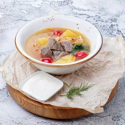 Щи из теленка