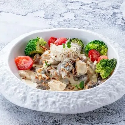 Филе курицы с грибами