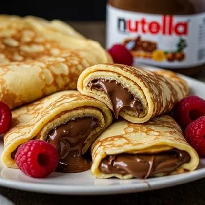 Блинчики с nutella