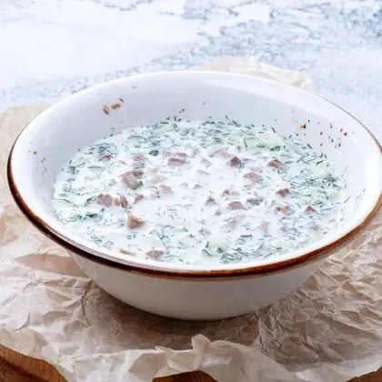 Окрошка овощная